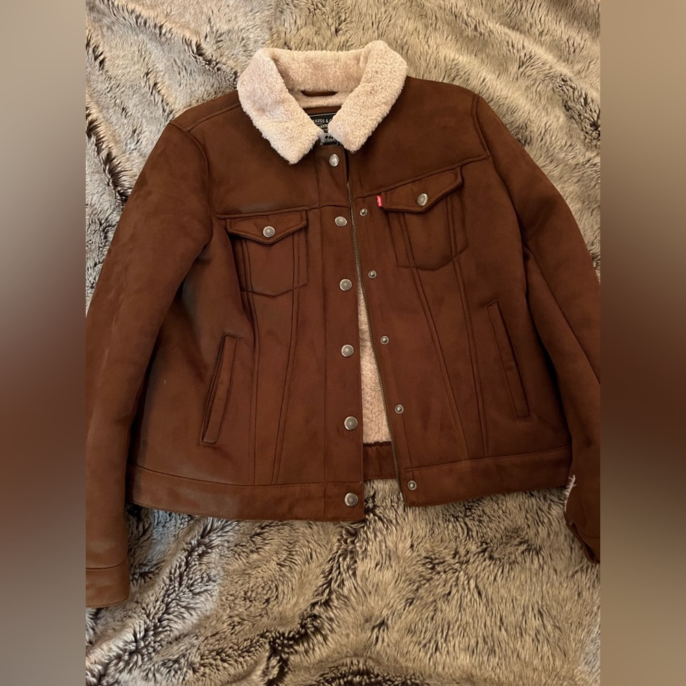 Levi Strauss Sherpa-lined jacket